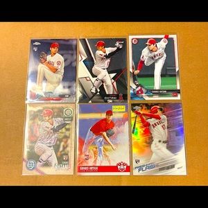 Shohei ohtani rookie cards 6 total